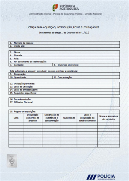 Emissão de licenças Nitro 25% (PSP)